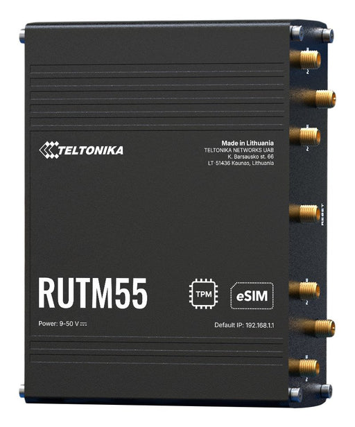 EAN 4779051844456 - Teltonika 5G industrial router with RS232/485 router inalámbrico Gigabit Ethernet Doble banda (2,4 GHz /  imagen 1