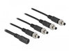 EAN 4043619865888 - DeLOCK 86588 cable divisor y combinador Divisor de señal para cable coaxial Negro imagen 2