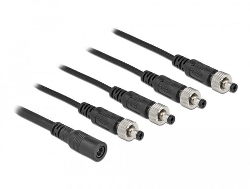 EAN 4043619865888 - DeLOCK 86588 cable divisor y combinador Divisor de señal para cable coaxial Negro imagen 2