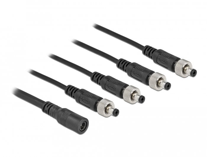 EAN 4043619865888 - DeLOCK 86588 cable divisor y combinador Divisor de señal para cable coaxial Negro imagen 2