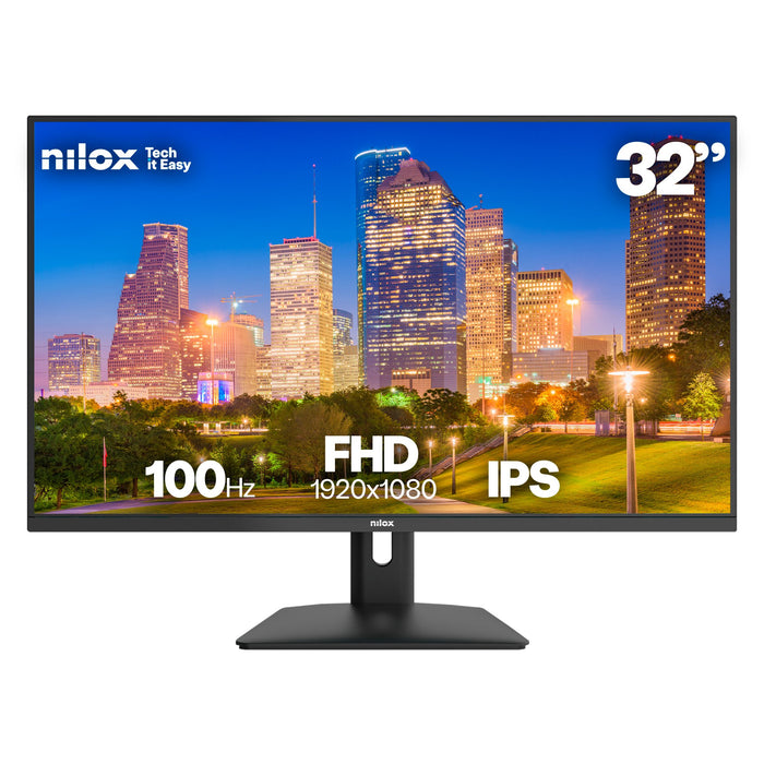 EAN 8431775136472 - Nilox MONITOR 32 IPS 4MS HDMI VGA 100HZ pantalla para PC 81,3 cm (32") 1920 x 1080 Pixeles Full HD LCD imagen 1