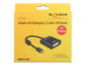 EAN 4043619626052 - DeLOCK 62605 adaptador de cable de vídeo 0,2 m Mini DisplayPort DVI-I Negro imagen 1
