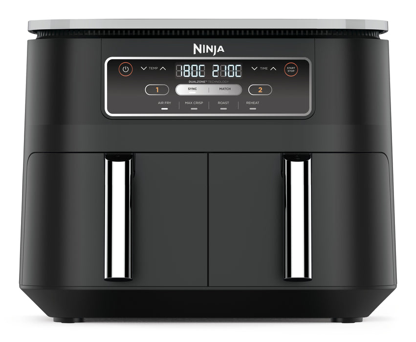 EAN 0622356320450 - Ninja AF200EU freidora Doble 7,6 L Independiente 2400 W Freidora de aire caliente Negro imagen 1