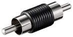 EAN 4040849116094 - Goobay 11609 cambiador de género para cable RCA Negro imagen 1