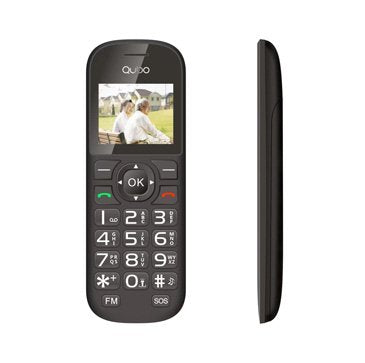 EAN 6944762700843 - Qubo D-1803 4,5 cm (1.77") Negro Teléfono para personas mayores imagen 1