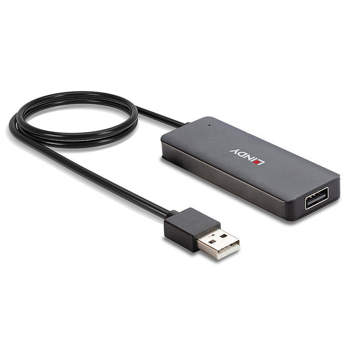 EAN 4002888429863 - Lindy 42986 hub de interfaz USB 2.0 480 Mbit/s Negro imagen 3