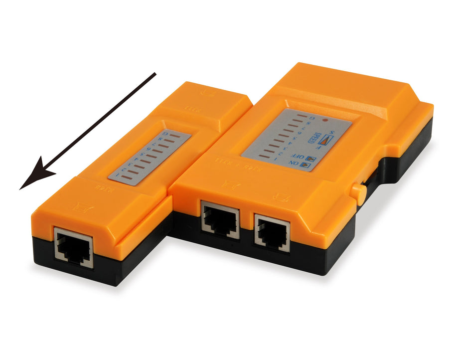 EAN 0398805088683 - Equip 129967 comprobador de cables de red Naranja imagen 4