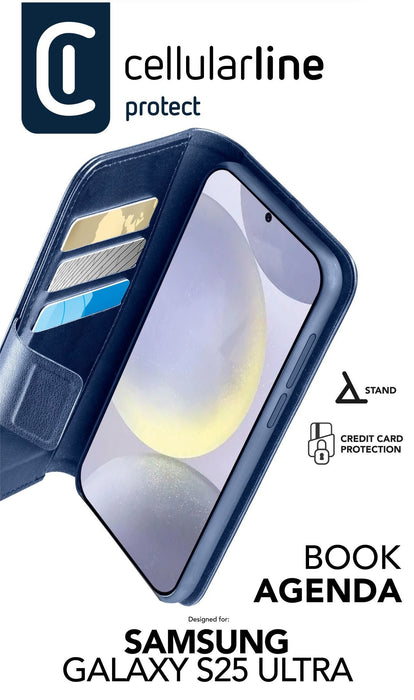 EAN 8018080491306 - Cellularline 8018080491306 funda para teléfono móvil 17,3 cm (6.8") Folio Azul imagen 2