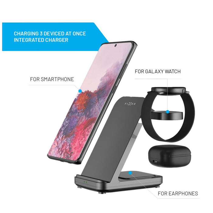 EAN 8591680154227 - FIXED FIXPOS-SA-BK cargador de dispositivo móvil Reloj inteligente, Smartphone, Auriculares Negro USB Car imagen 6