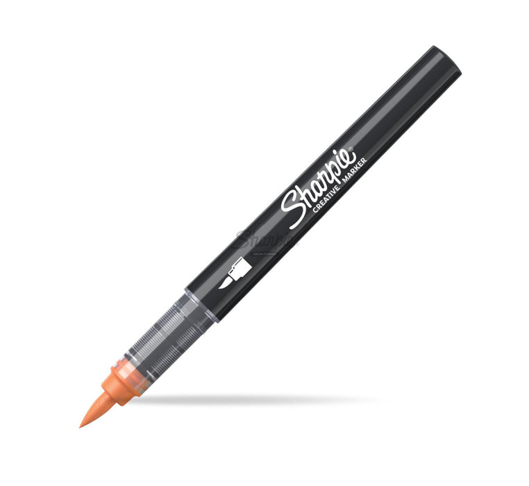 EAN 3026982055583 - Sharpie 2218112 marcador 1 pieza(s) Punta de pincel Naranja imagen 1