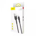 EAN 6953156274938 - Baseus CALKLF-AG1 cable de conector Lightning 0,5 m Gris, Negro imagen 8