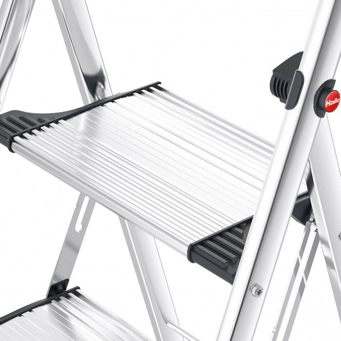 EAN 4007126430274 - Hailo K100 TopLine Escalera taburete Gris imagen 3