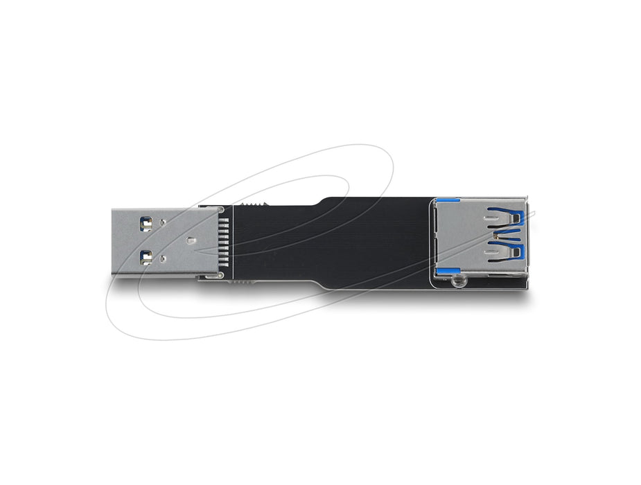 EAN 4043619674206 - DeLOCK 67420 cambiador de género para cable Type-A Negro imagen 3