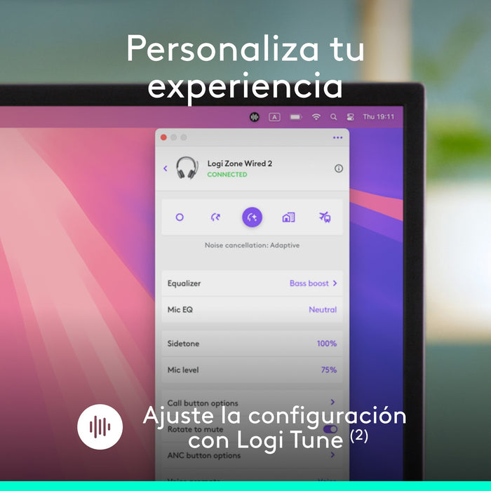 EAN 5099206133389 - Logitech Zone Wired 2 Alámbrico Diadema Llamadas/Música USB Type-C / USB Type-A imagen 12