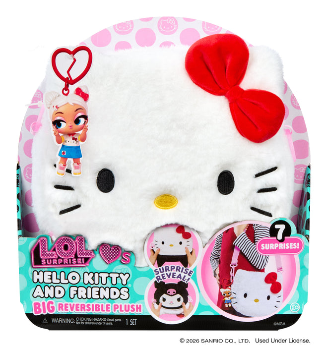 EAN 0035051249849 - L.O.L. Surprise! L.O.L. Surprise Loves Hello Kitty & Friends BIG Reversible Plush imagen 2