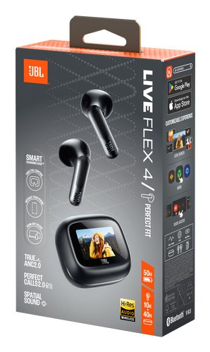 EAN 1200130035517 - JBL Live Flex 4 Auriculares Inalámbrico Dentro de oído Llamadas/Música/Deporte/Uso diario Bluetooth Negro imagen 10