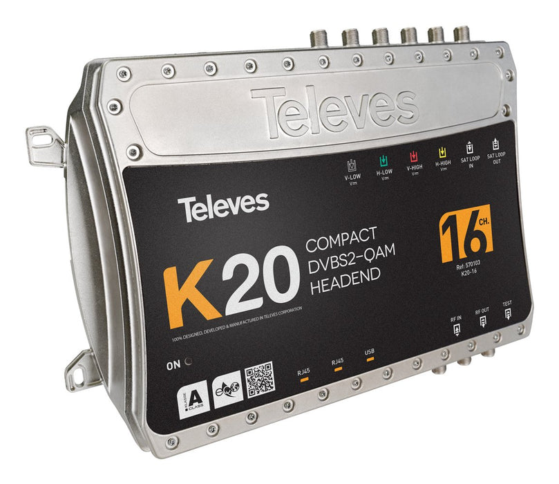 EAN 8424450212738 - Televes K20 Cabecera digital imagen 4