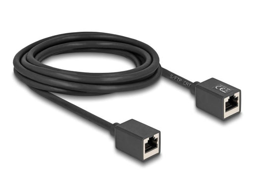 EAN 4043619903320 - DeLOCK 90332 cable de red Negro 3 m Cat6a S/FTP (S-STP) imagen 1