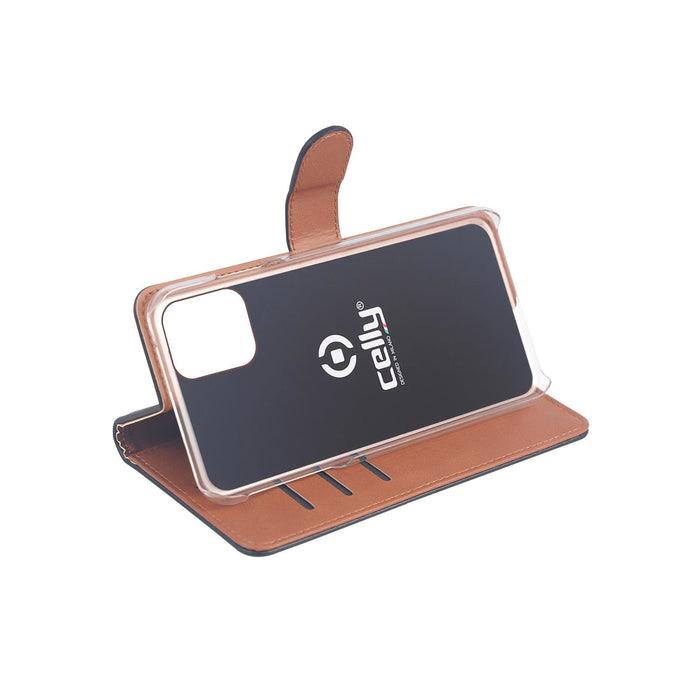 EAN 8021735761204 - Celly Wally funda para teléfono móvil 17 cm (6.7") Funda cartera Negro imagen 2