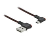 EAN 4043619852819 - DeLOCK USB2.0-Kabel A-TypC: 1m, schwarz/rot cable USB USB A Micro-USB B imagen 1