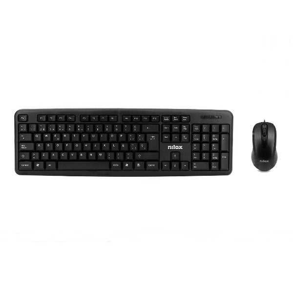 EAN 8436556148491 - Nilox KIT RATON ESP teclado Ratón incluido Universal USB QWERTY Español Negro imagen 14