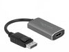 EAN 4043619631186 - DeLOCK 63118 adaptador de cable de vídeo 0,2 m HDMI tipo A (Estándar) Gris imagen 1