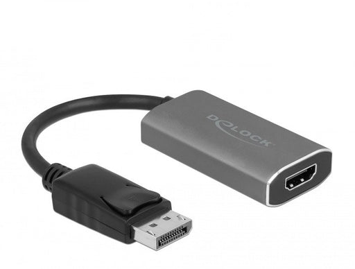 EAN 4043619631186 - DeLOCK 63118 adaptador de cable de vídeo 0,2 m HDMI tipo A (Estándar) Gris imagen 1