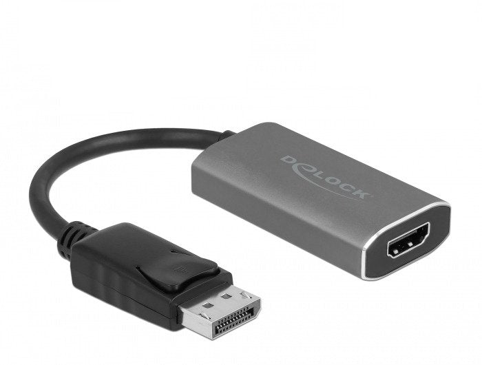 EAN 4043619631186 - DeLOCK 63118 adaptador de cable de vídeo 0,2 m HDMI tipo A (Estándar) Gris imagen 1