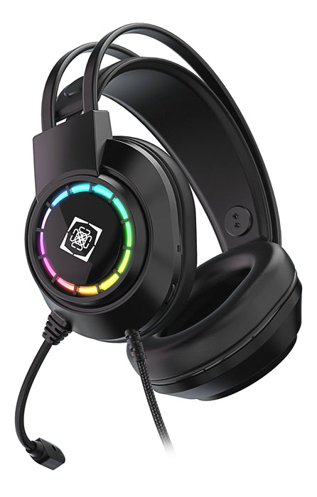 EAN 7333048064820 - Deltaco Gaming GAM-168 auricular y casco Auriculares Alámbrico Diadema Juego USB tipo A Negro imagen 5