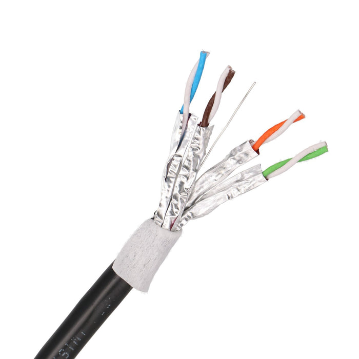 EAN 5904960296587 - Extralink CAT6A FTP (F/UTP) OUTDOOR TWISTED PAIR WITH GEL 305M cable de red imagen 1