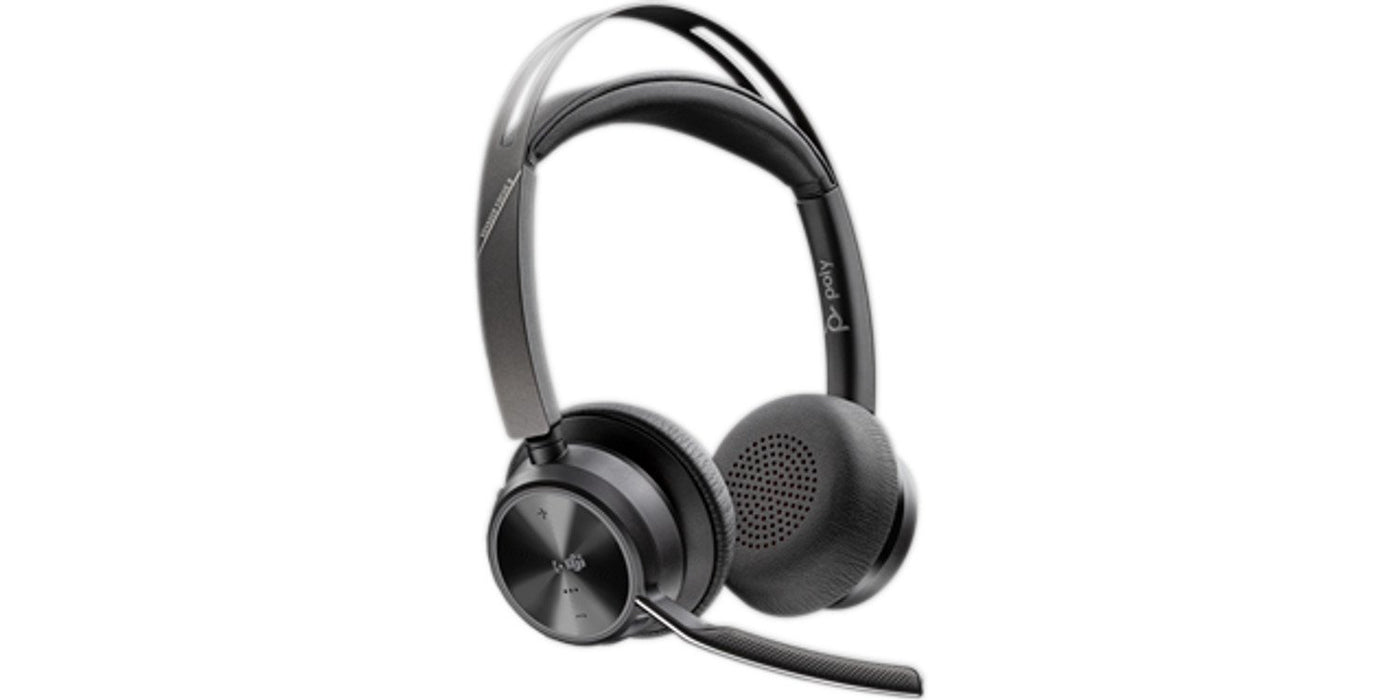 EAN 0199642700598 - HP Poly Voyager Focus 2-M USB-C-C Headset USB-C/A Adapter Poly+ 3years imagen 2