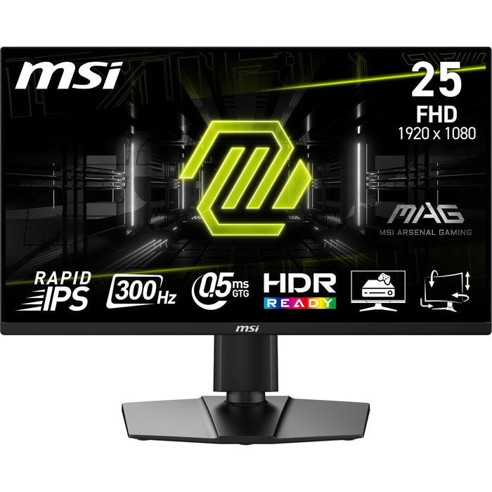 EAN 4711377259279 - MSI MAG 255PXF pantalla para PC 62,2 cm (24.5") 1920 x 1080 Pixeles Full HD Negro imagen 1