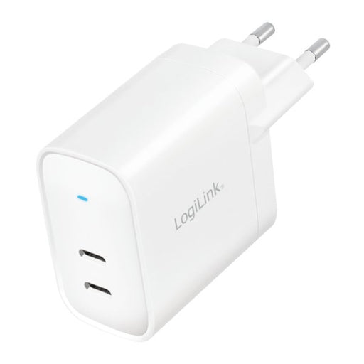 EAN 4052792067545 - LogiLink PA0282 cargador de dispositivo móvil Teléfono móvil, Tableta Blanco Corriente alterna Carga rápi imagen 1