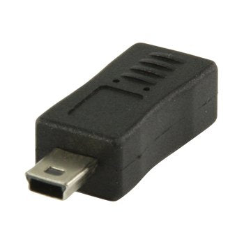 EAN 5412810179664 - Valueline VLCP60907B cambiador de género para cable Mini USB 5-pin Micro USB B Negro imagen 1