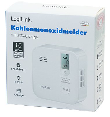 EAN 4052792074840 - LogiLink SC0123 detector de gas Dióxido de carbono (CO2) imagen 7
