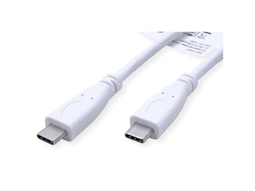 EAN 7630049629165 - VALUE 11.99.9056 cable USB USB 3.2 Gen 2 (3.1 Gen 2) 0,5 m USB C Blanco imagen 2
