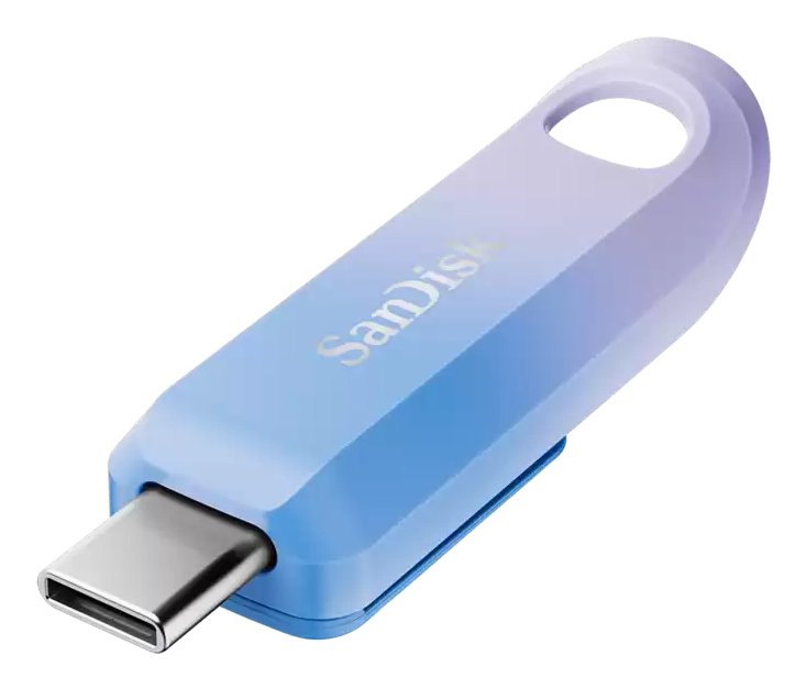 EAN 0619659216405 - SanDisk Creator unidad flash USB 256 GB USB Tipo C 3.2 Gen 1 (3.1 Gen 1) Azul, Lila imagen 2