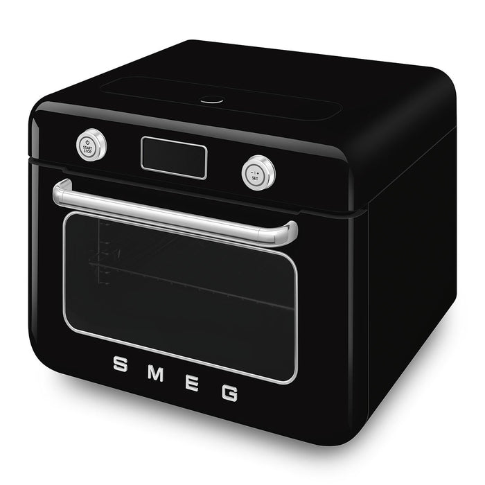 EAN 8017709333850 - Smeg COF01BLEU horno de vapor Pequeño Negro Botones, Giratorio imagen 4