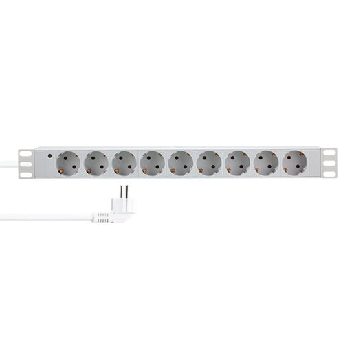 EAN 4052792070798 - LogiLink PDU9C05 limitador de tensión Gris claro 9 salidas AC 230 V 2 m imagen 1