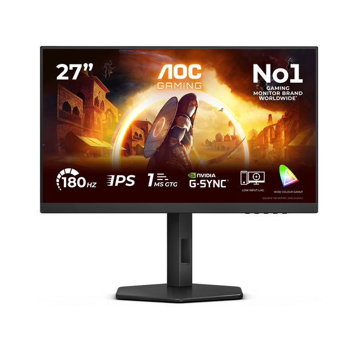EAN 4038986181396 - AOC G4 27G4X pantalla para PC 68,6 cm (27") 1920 x 1080 Pixeles Full HD LED Negro, Gris imagen 1