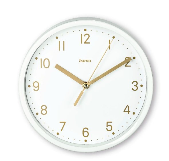 EAN 4047443517593 - Hama 00185869 reloj de mesa o pared Reloj analógico Alrededor Blanco imagen 1