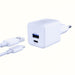EAN 5903108640084 - 3MK Hyper GaN Universal Blanco Corriente alterna Carga rápida Interior imagen 2