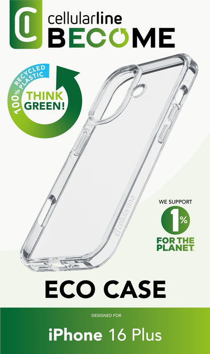 EAN 8018080482670 - Cellularline 8018080482670 funda para teléfono móvil 17 cm (6.7") Transparente imagen 2