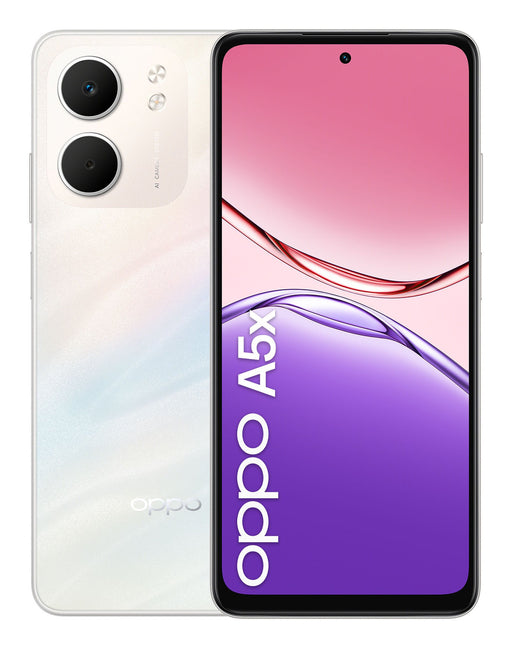 EAN 6932169370349 - OPPO A5x 16,9 cm (6.67") SIM doble Android 15 4G USB Tipo C 4 GB 128 GB 6000 mAh Blanco imagen 1