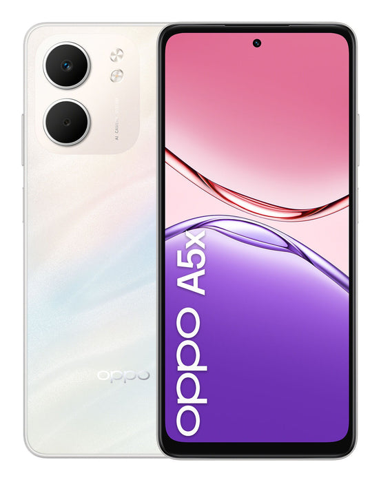 EAN 6932169370349 - OPPO A5x 16,9 cm (6.67") SIM doble Android 15 4G USB Tipo C 4 GB 128 GB 6000 mAh Blanco imagen 1