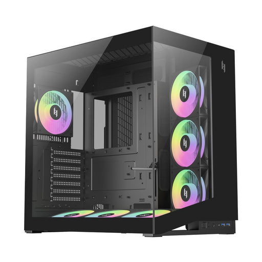 EAN 6931858712187 - GameMax NEX C56 BK carcasa de ordenador Midi Tower Negro imagen 2