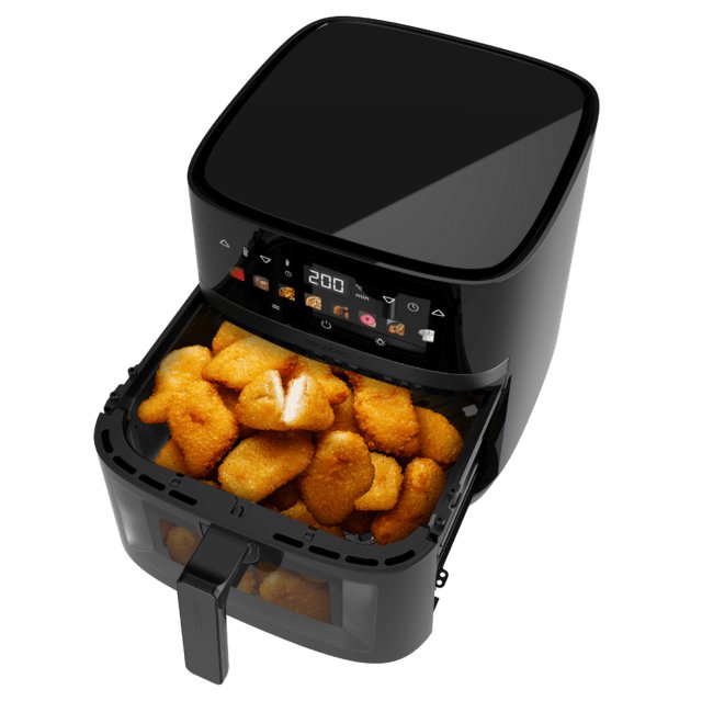 EAN 8435771915895 - Cecotec Cecofry&Grill Duoheat 8000 Sencillo 8 L Independiente 2200 W Freidora de aire caliente Negro imagen 2