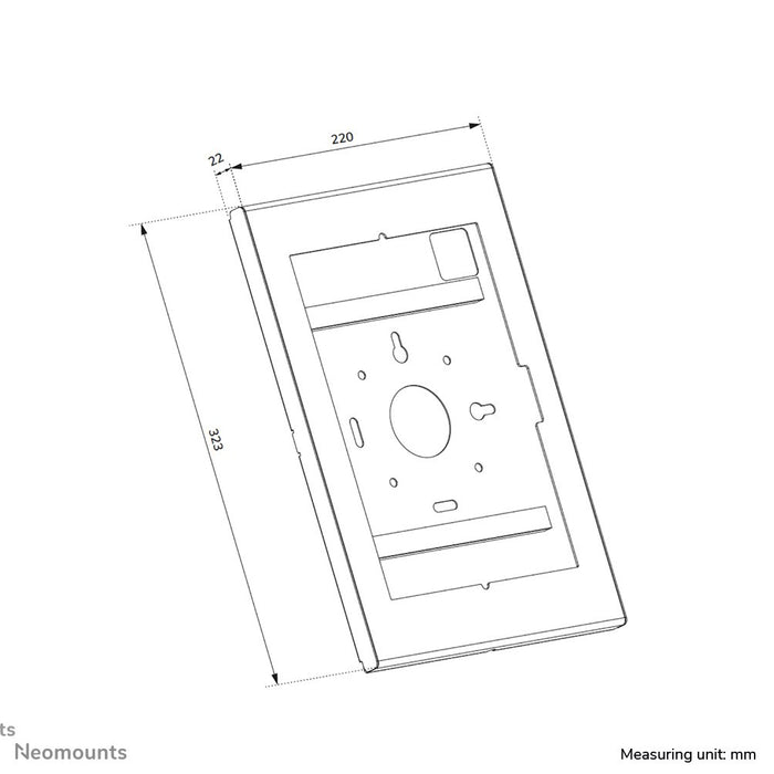 EAN 8721246340324 - Neomounts WL15-601BL1 soporte de seguridad para tabletas Negro 27,9 cm (11") imagen 15
