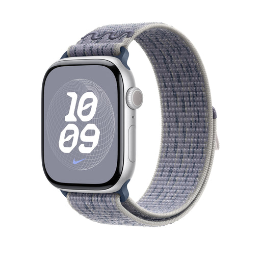 EAN 195949707605 - Apple MXU13ZM/A Accesorios para dispositivos vestibles inteligentes Grupo de rock Azul, Gris Nylon imagen 2