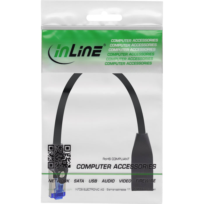 EAN 4043718317783 - InLine 69990F cambiador de género para cable RJ-45 Negro imagen 5